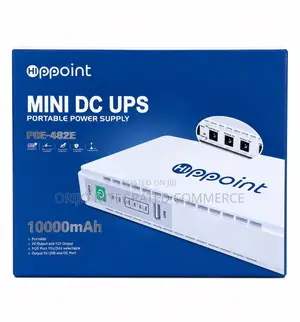 Hippoint 10000mah Mini Dc Ups Portable Power Supply Poe-482e