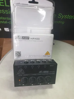High Quality Behringer MicroAMP HA400