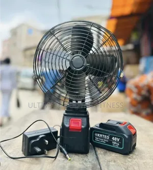 Brand New Lithium Electric Rechargeable Industrial Table Fan