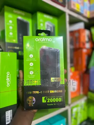 Original Oraimo 20,000mAh Fast Charging Power Bank