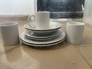 Ceramic Plates Plain White