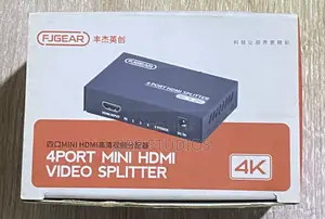 FJGear 4Port Mini HDMI Video Splitter