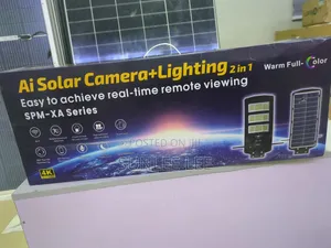 Solar Street Light + CCTV