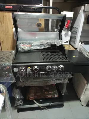 4 Burner Gas BBQ With Side Burner