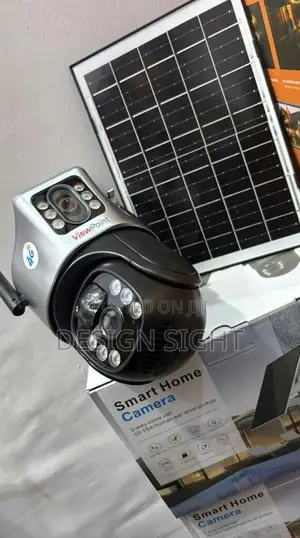V380 Pro Solar Powered 4g Dual-Security Camera System