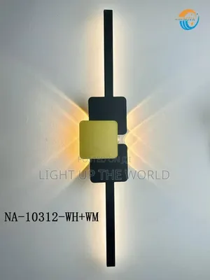Gold Black Straight Wall Brackets