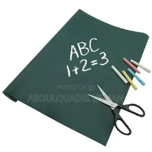 PVC Self Adhesive Green Wall Chalkboard Roll Sticker