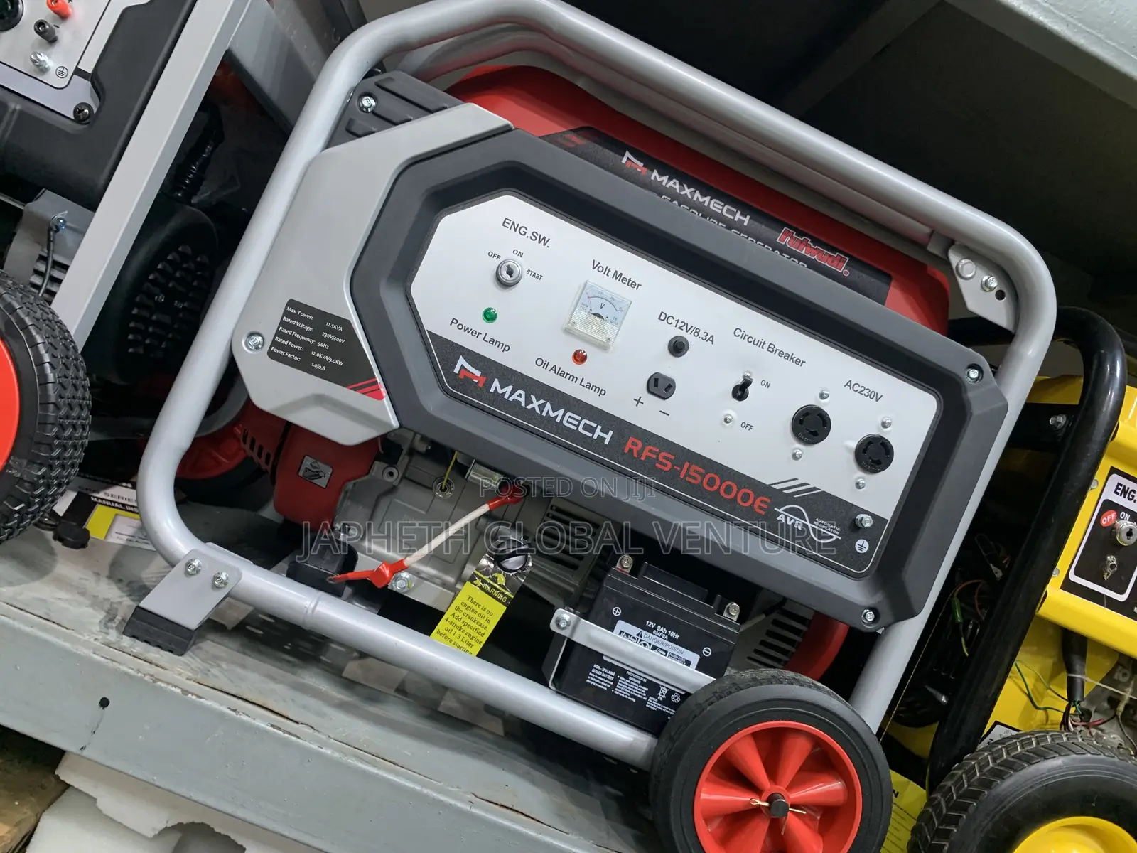 Original MAXMECH 12.5kVA Generator – Strong, Durable Efficient