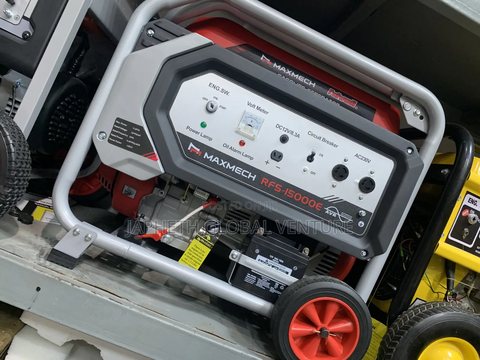 Original MAXMECH 12.5kVA Generator – Strong, Durable Efficient
