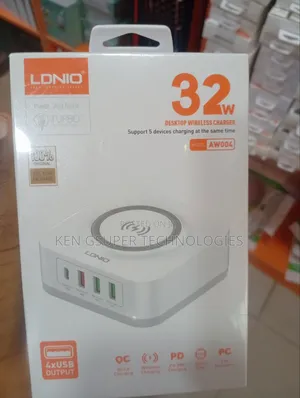 LDNIO Desktop Wireless Charger 32W