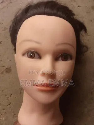 Mannequin Head With Hairs