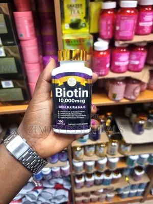 Duozi Biotin 10,000mcg Skin, Hair Nail Support - 100 Softgels