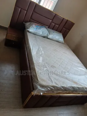(Brown Gold) 41⁄2 by 6 Bedframe