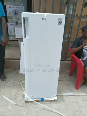LG Upright Freezer for Ice Block Making 6 Step