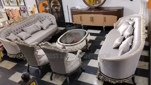 Imported Savoy Gold Leaf Sofa Set – Luxury Royal Living Room Furniture