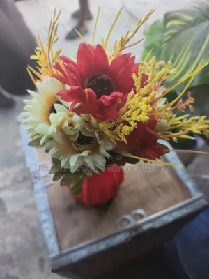 Cup Flowers. Artificial Flowers.