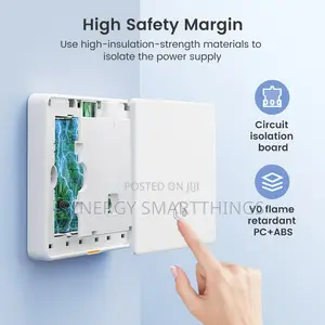 Tuya Zigbee 20A Water Heater AC Mechanical Switch (White) Csmart