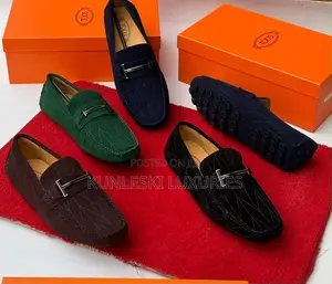Original Tod’s Suede Drivers Shoes for Men