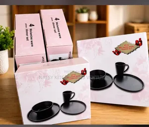 4pcs Melamine Dinner Set