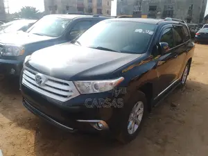 Toyota Highlander 2012 Black