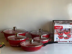 5pcs Diecast Pot Set