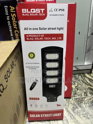 BLQST All-in-One Solar Street Light