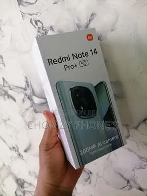 New Xiaomi Redmi Note 14 Pro+ 256 GB Black