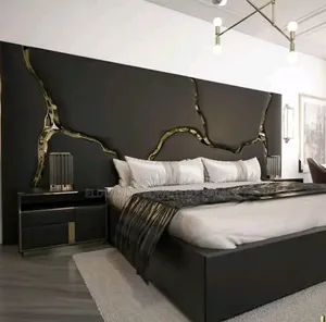 Full Height Padded Fabric Bedframe