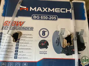 8” Maxmech 650W Bench Grinder (Model BG 650-205)