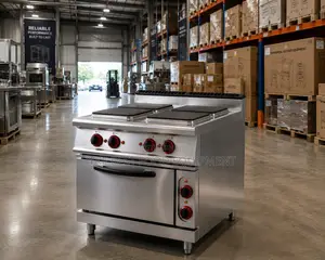 4 Plates Electric Cooker With Oven