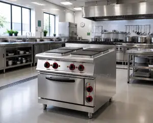 4 Plates Electric Cooker With Oven