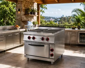 4 Plates Electric Cooker With Oven