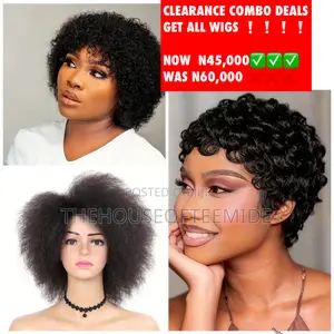 Combo Wigs Available at Discounted Prices