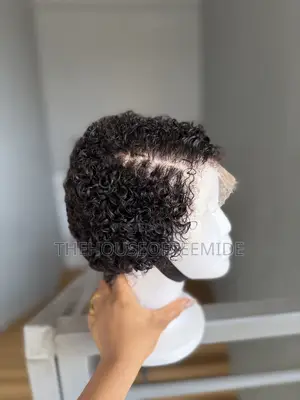 Full Frontal Low Cut Curly Wig Natural Wig