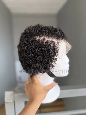 Full Frontal Low Cut Curly Wig Natural Wig