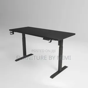 Electric Height Adjustable Standing Desk - 1.2m (Black)