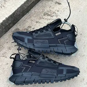 Original Reebok Zig Kinetica Edge Military Black Sneakers