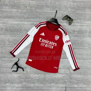 Arsenal 26/27 Home Jersey Now Available in Long Sleeve.