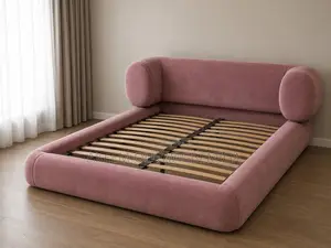 Brand New Pink Color 6by6 Bedframe