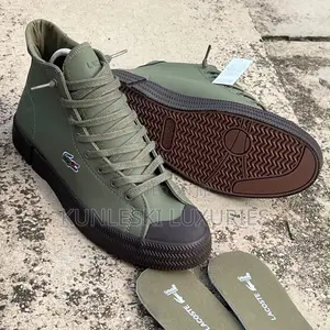 Original Lacoste Gripshot Mid Green Sneakers