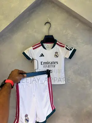 Real Madrid Children’s Jersey Available!