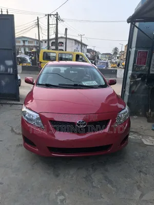 Toyota Corolla 2010 Burgundy