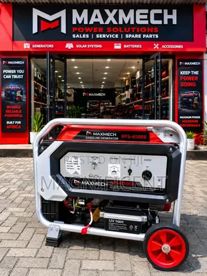 MAXMECH RFS-6500E 5.5kVA Gasoline Generator – Powerful, Reliable Fue
