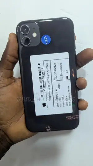 Apple iPhone 11 128 GB Black