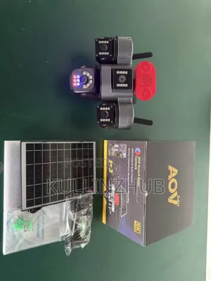 AOV Solar-Powered PTZ Security – Triple Lens AI Camera