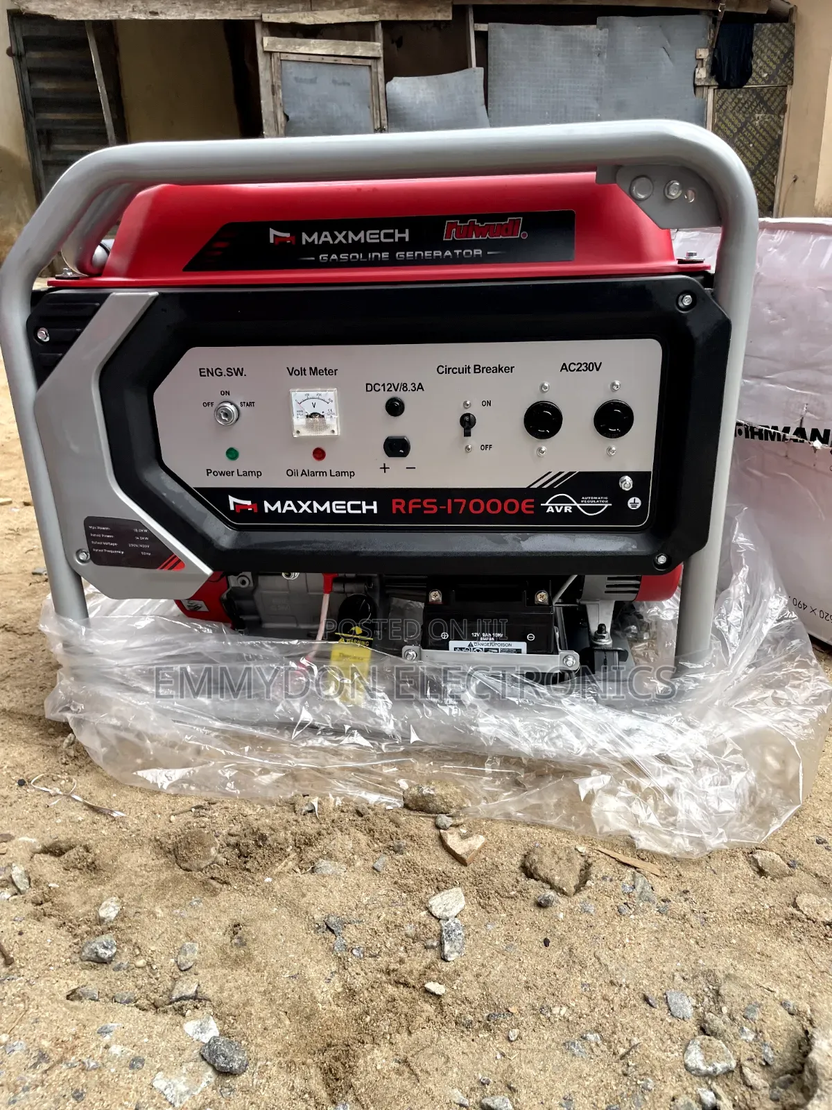 MAXMECH 15KVA Key Start Generator