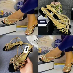 Female Gold Sandals in Portharcourt
