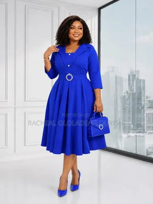 Elegant Female Cooperate Office Dresses