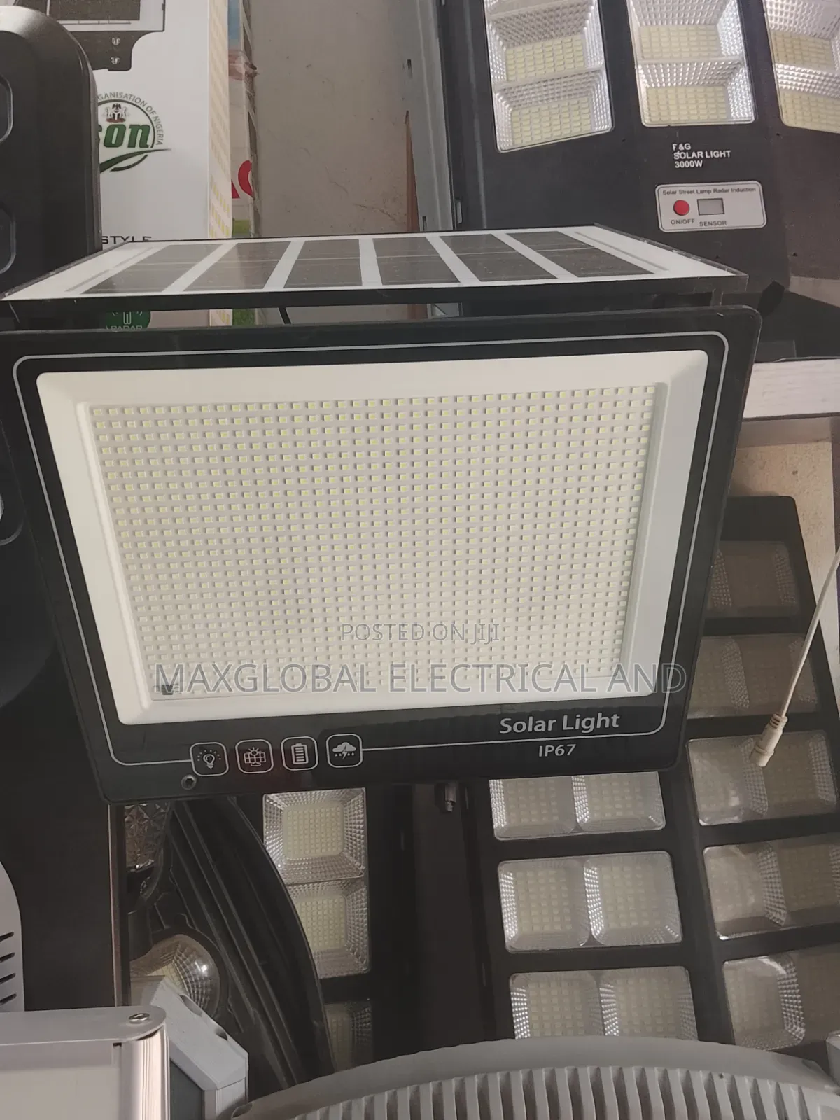 500watts Solar Flood Light