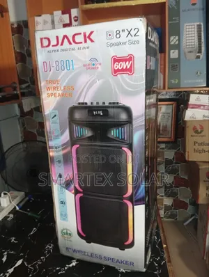 Djack Wireless Bluetooth Speaker With Remote Control and Microphone